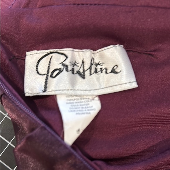 Elegant Purple Evening Gown - Picture 11 of 11